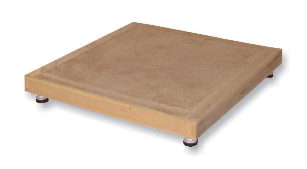 Panel Inferior del Piso con las patas de goma